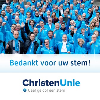 Bedankt voor uw stem 1