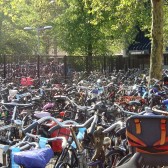 fietsen...