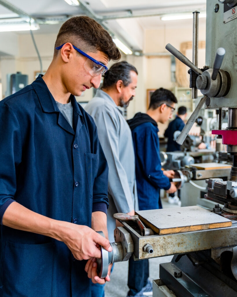 Werk-leren hubs een vaste plek