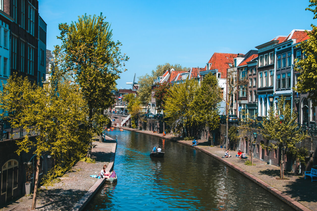 Utrecht foto eigen oudegracht